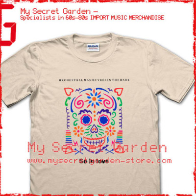 Orchestral Manoeuvres In The Dark ( OMD ) - So In Love T Shirt  Orchestral Manoeuvres In The Dark ( OMD ) - So In Love T Shirt